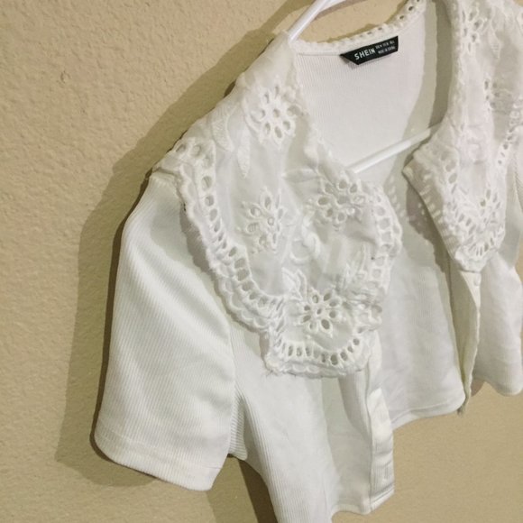 Shein White Top - Picture 4 of 7